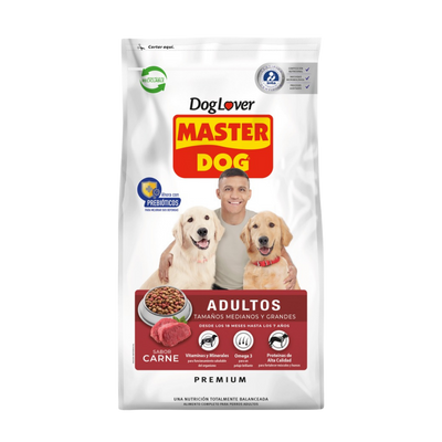 Alimento Master Dog Adulto Carne 18 kg