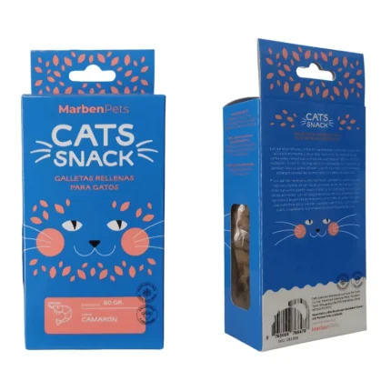 Galletas Rellenas Cat's Snack - Sabor Camarón