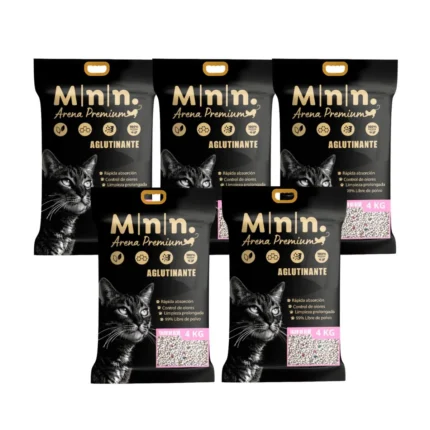 Arena para Gatos Minino 20 kg (Bolsa 20 kg) - Aroma Talco Bebé