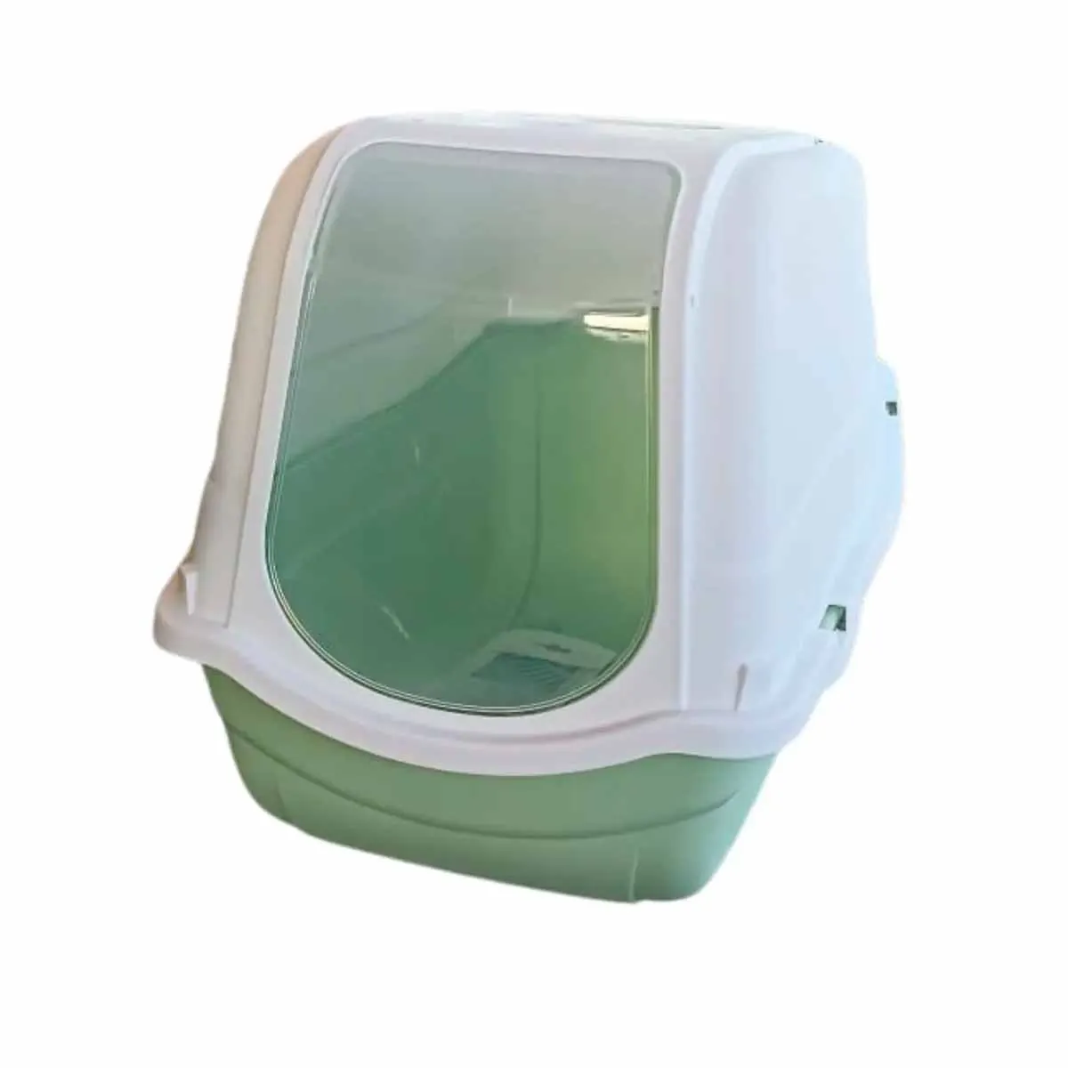 38.webp Arenero para Gatos Romeo - Color Verde - Imagen 1