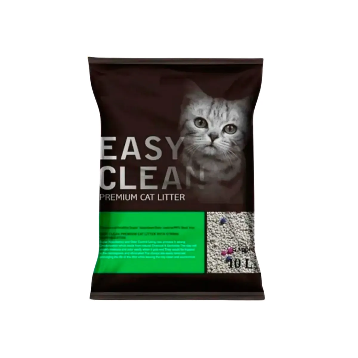 411.webp Arena para Gatos Easy Clean 4 kg - Aroma Manzana - Imagen 1